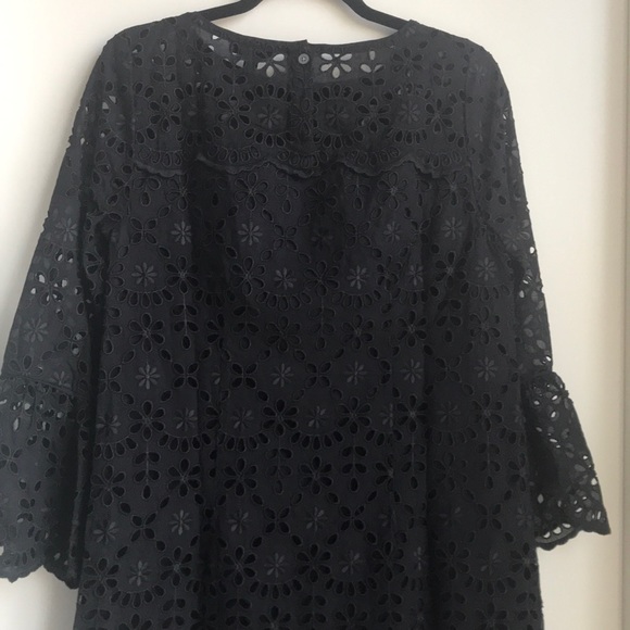 J. Crew Bell-sleeve dress in embroidered eyelet - Picture 10 of 13